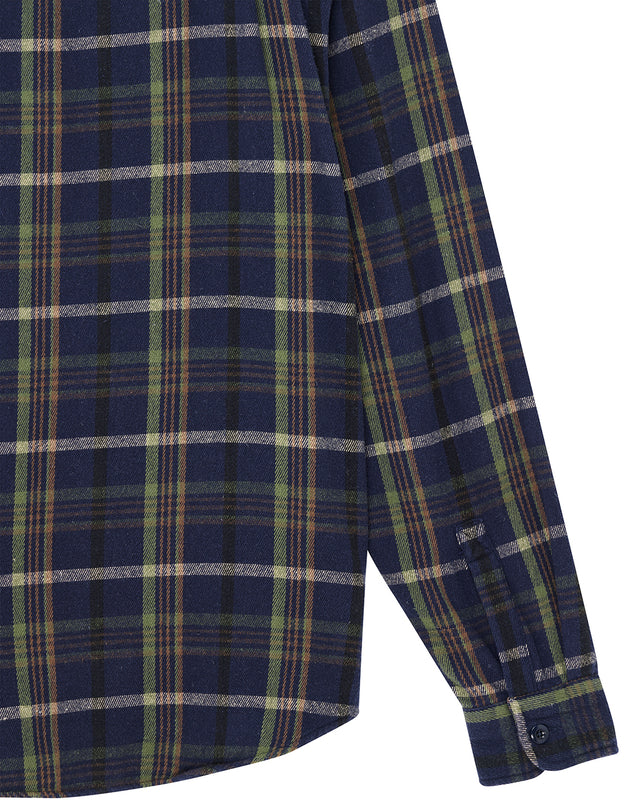 Vacay Check Shirt - Navy Check