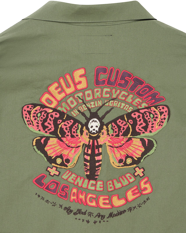 Power Overshirt - Pine Green