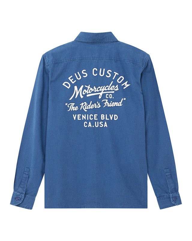 D261MSH315-NomadShirt-MechanicBlue