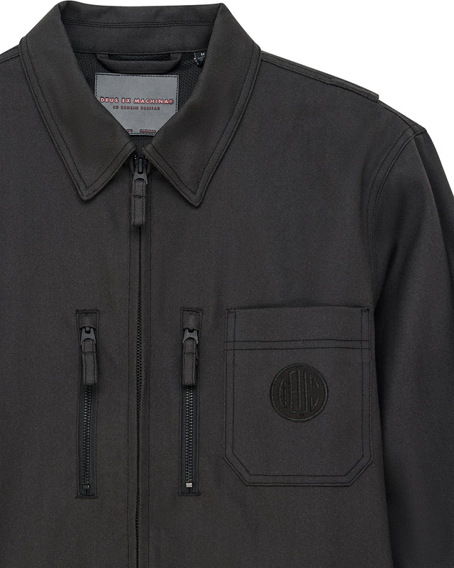 Airflow Overshirt - Black