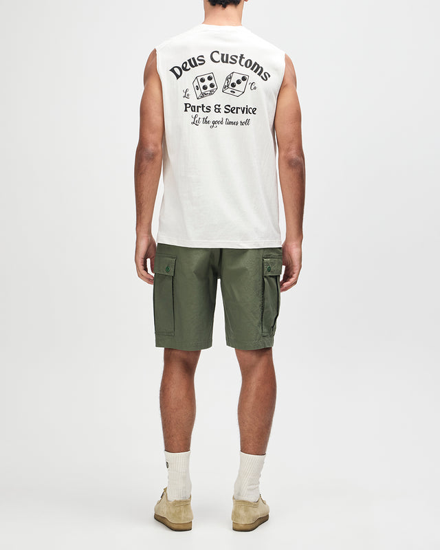 Knucklebones Muscle - Dirty White