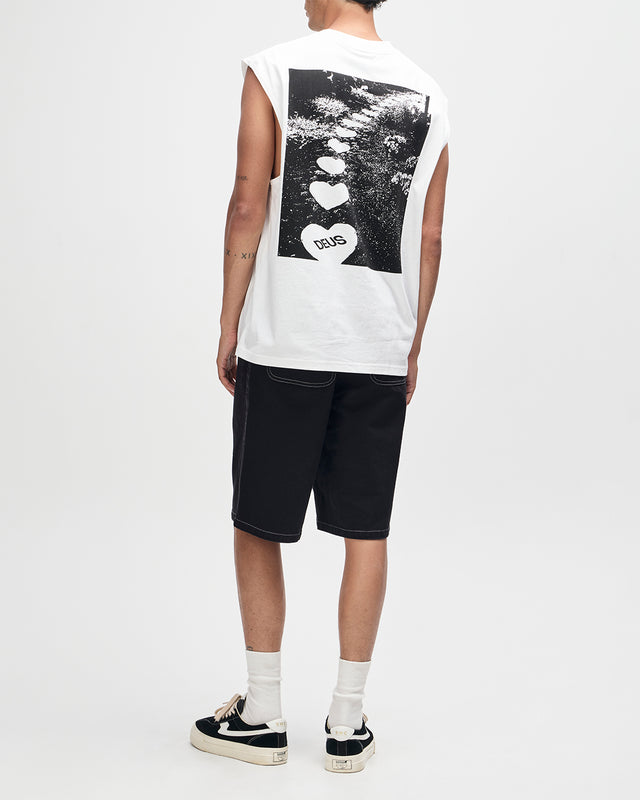 Save Your Sole Muscle - Vintage White