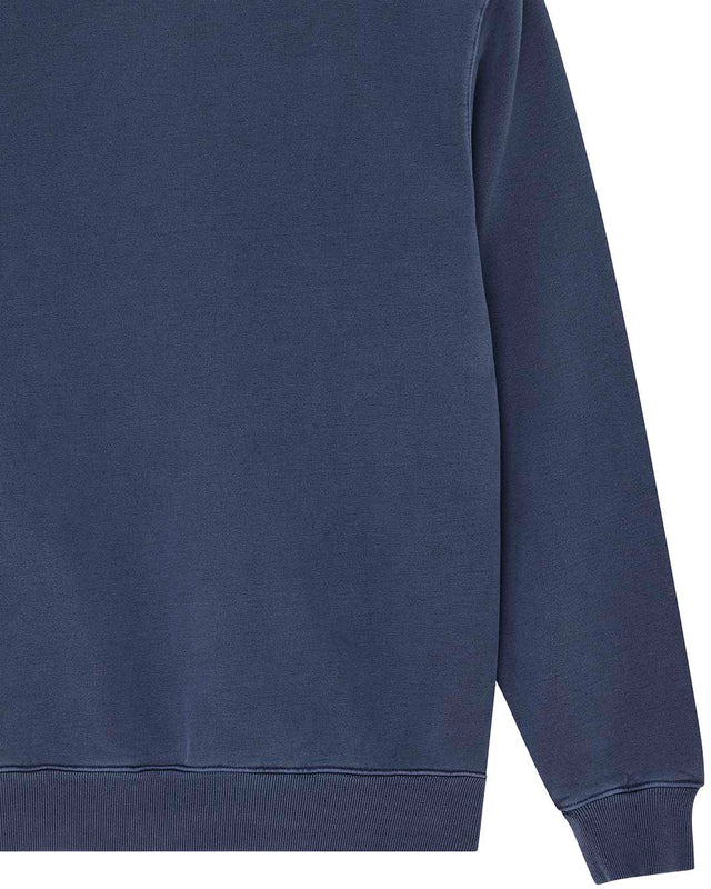 Shield Garment Dyed Crew - Mechanic Blue