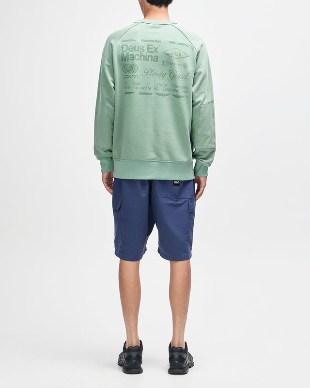 Plenty Good Crew - Loden Frost Green