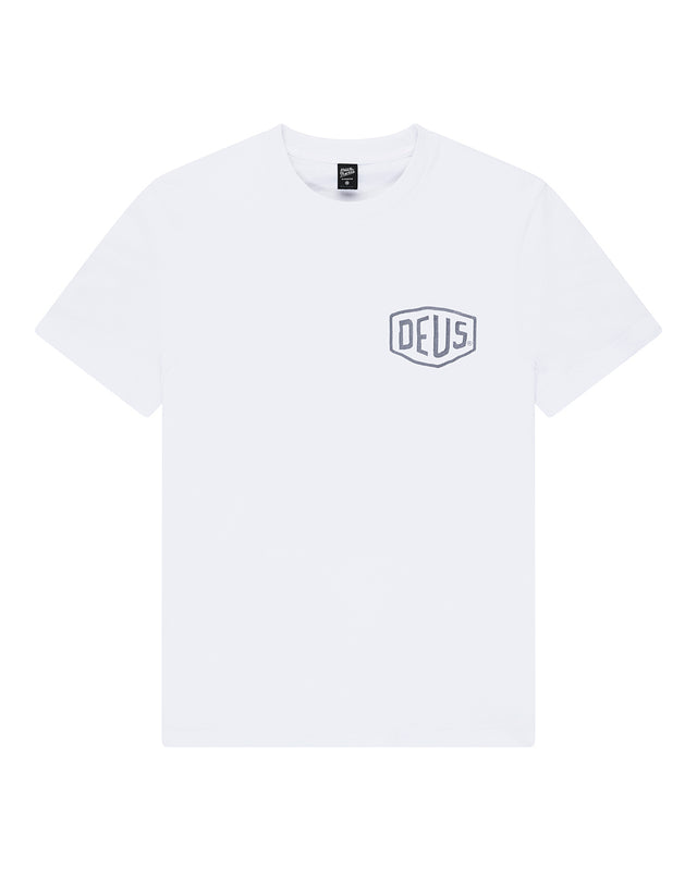 Camperdown Address Tee - White