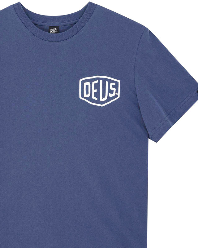 Harajuku Address Tee - Mechanic Blue