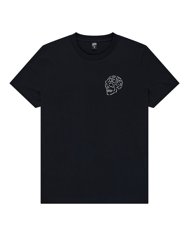 Venice-Skull-Tee-Black
