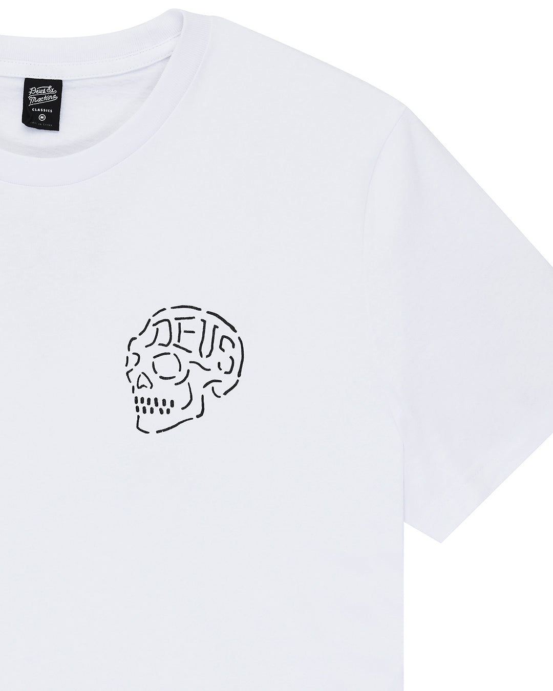 Tees | Deus Ex Machina | Venice Skull - White – Deus Ex Machina