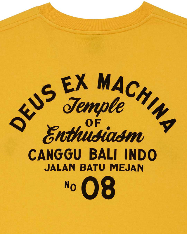 Canggu Sign Tee - Citrus Yellow