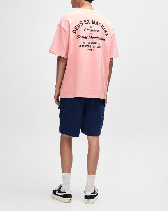 Seoul Sign Tee - Lobster Bisque Pink