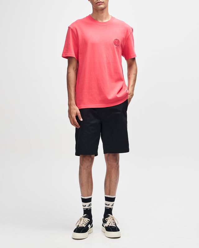 Pill Logo Tee - Melon Red