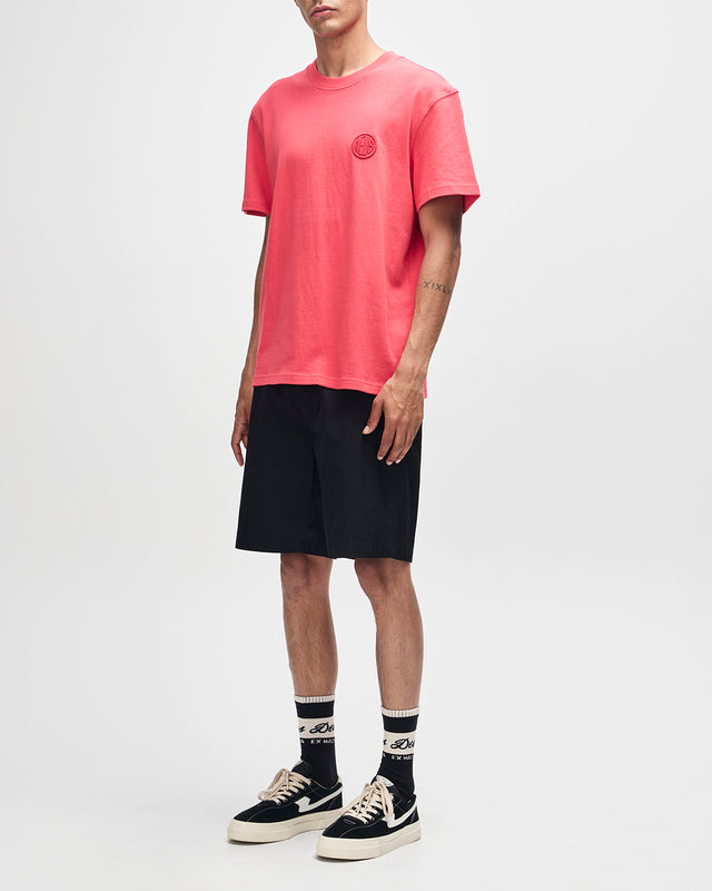 Pill Logo Tee - Melon Red