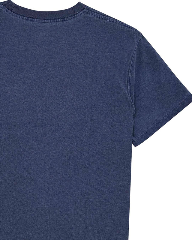Shield Garment Dyed Tee - Mechanic Blue