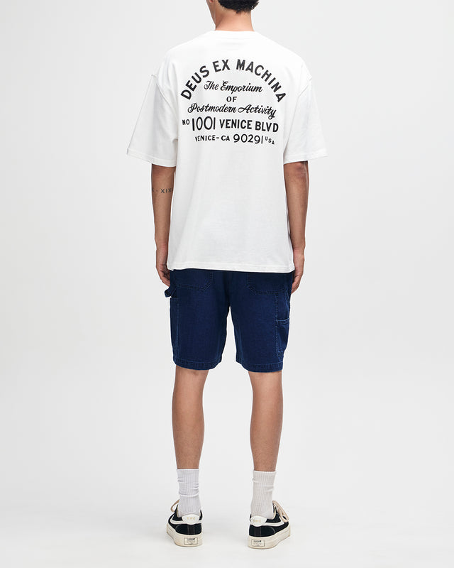 Venice Sign Tee - White