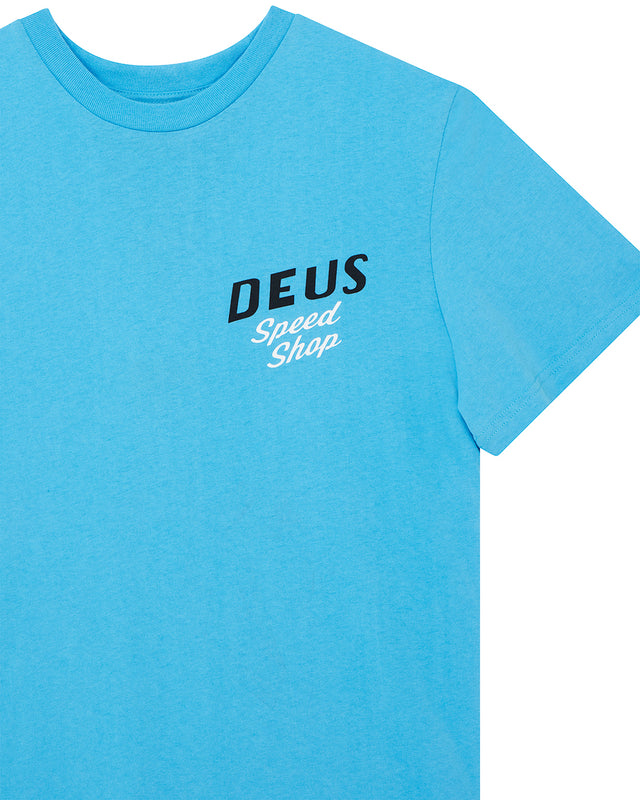 Dogleg Tee - Bonnie Blue
