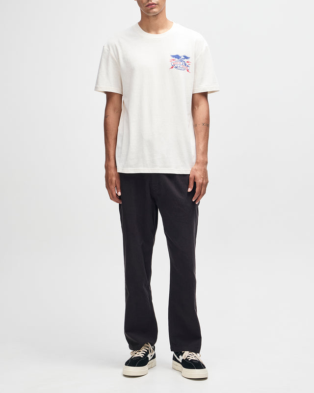 Claw-Some Whizz Tee - Dirty White