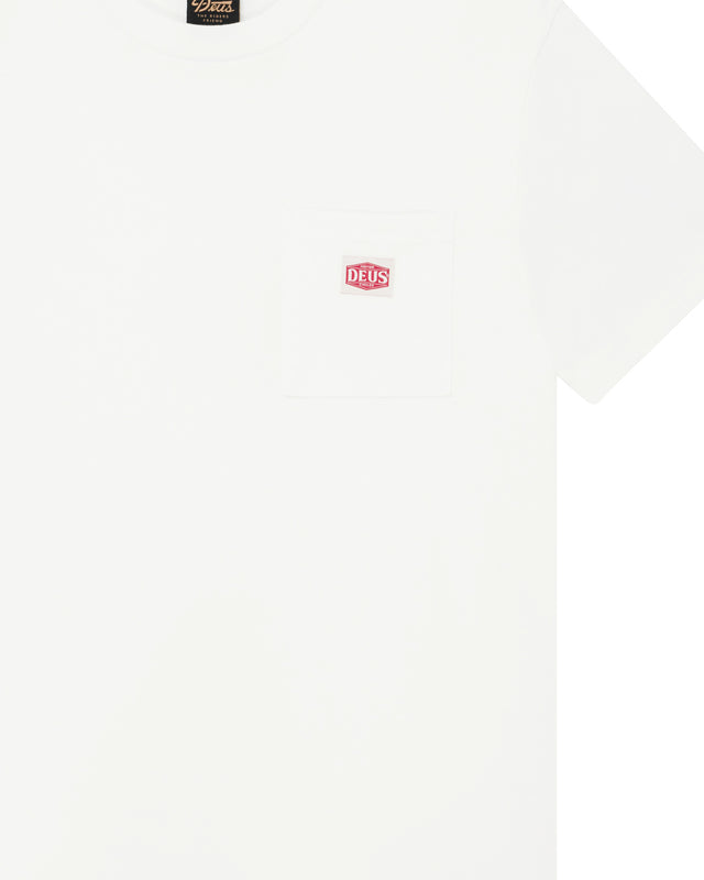 Parts & Service Pocket Tee - Vintage White