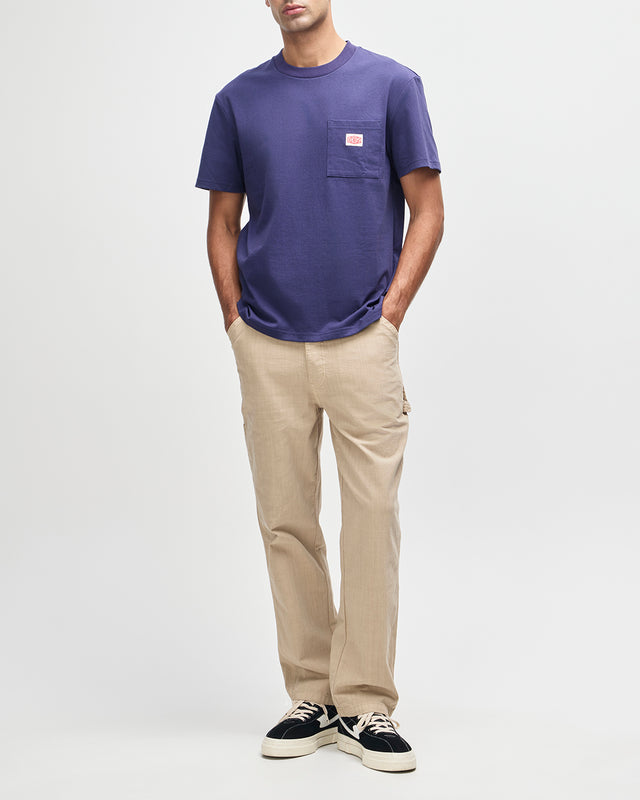 Parts & Service Pocket Tee - French Blue