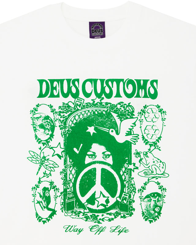 Mother-Earth Tee - Vintage White