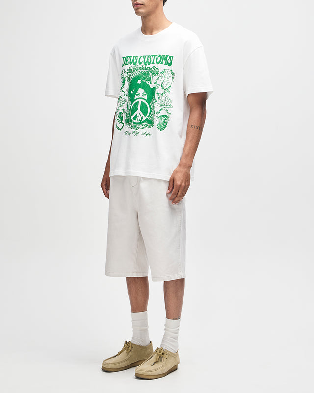 Mother-Earth Tee - Vintage White