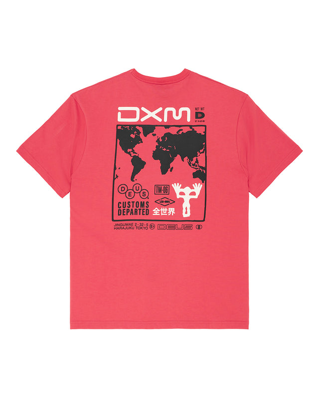 D261MTS541-DepartedTee-MelonRed