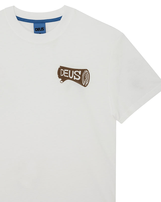 Log Tee - Vintage White