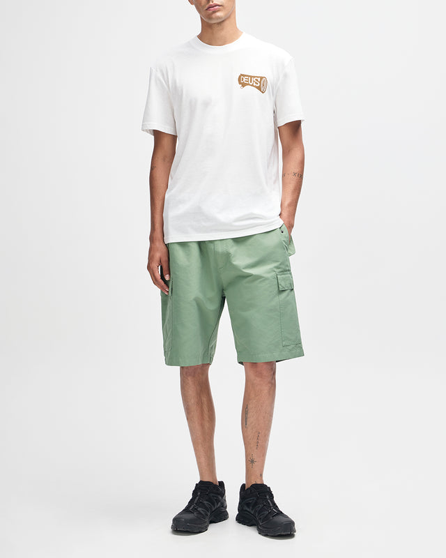 Log Tee - Vintage White