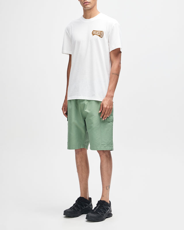 Log Tee - Vintage White