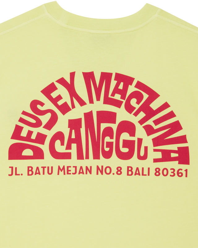 Canggu Address Tee - Canary Yellow