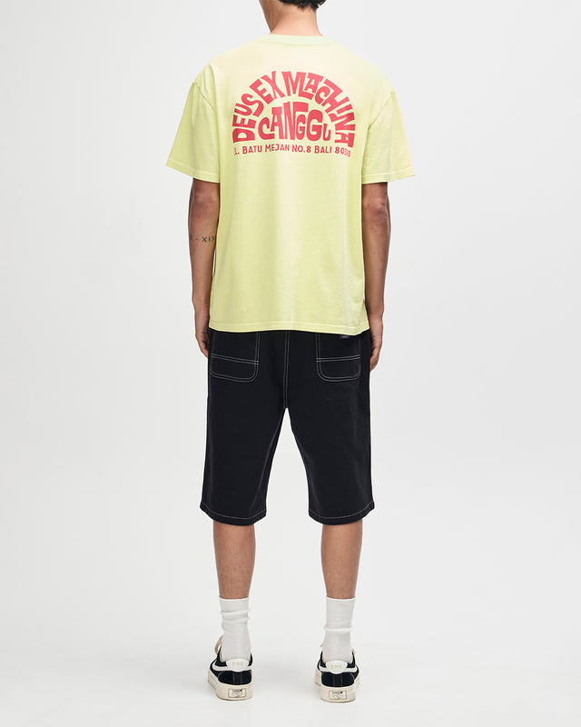 Canggu Address Tee - Canary Yellow
