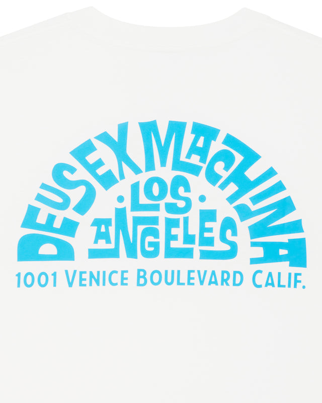 Los Angeles Address Tee - Vintage White