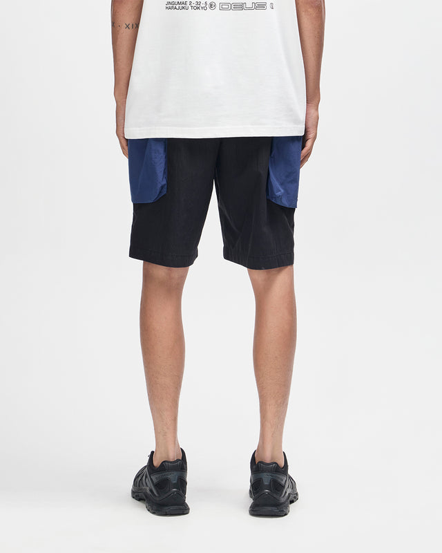 D261MWK502-DuckDiveShort-Black