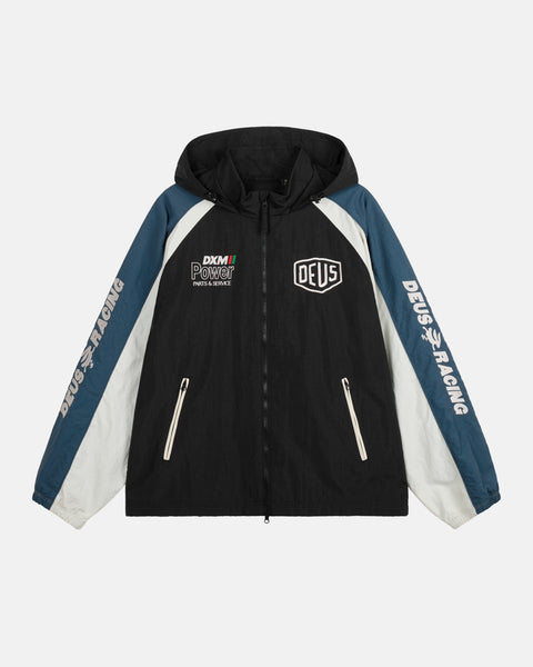 Jackets | Deus Ex Machina | Track Jacket - Black – Deus Ex Machina
