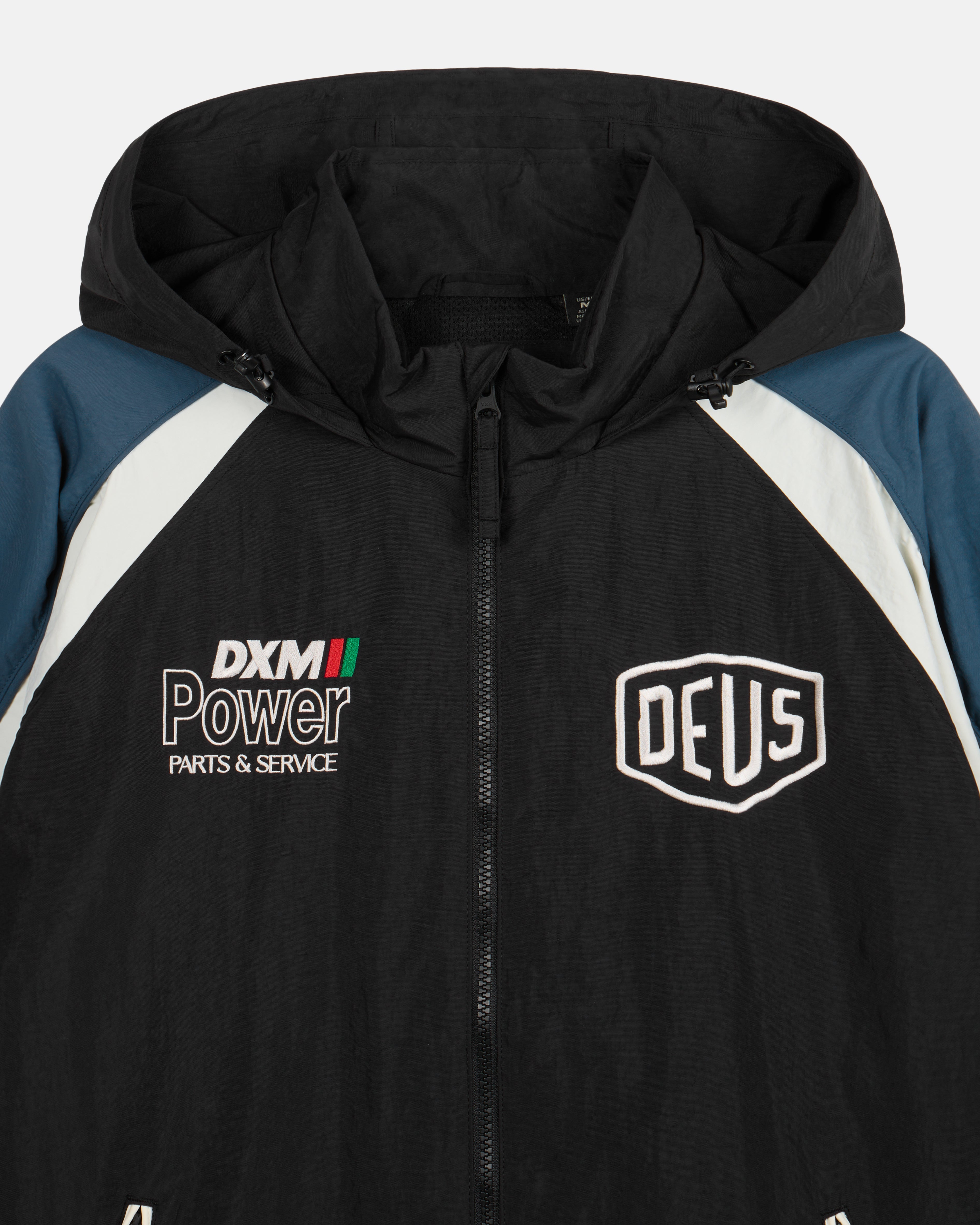Jackets | Deus Ex Machina | Track Jacket - Black – Deus Ex Machina