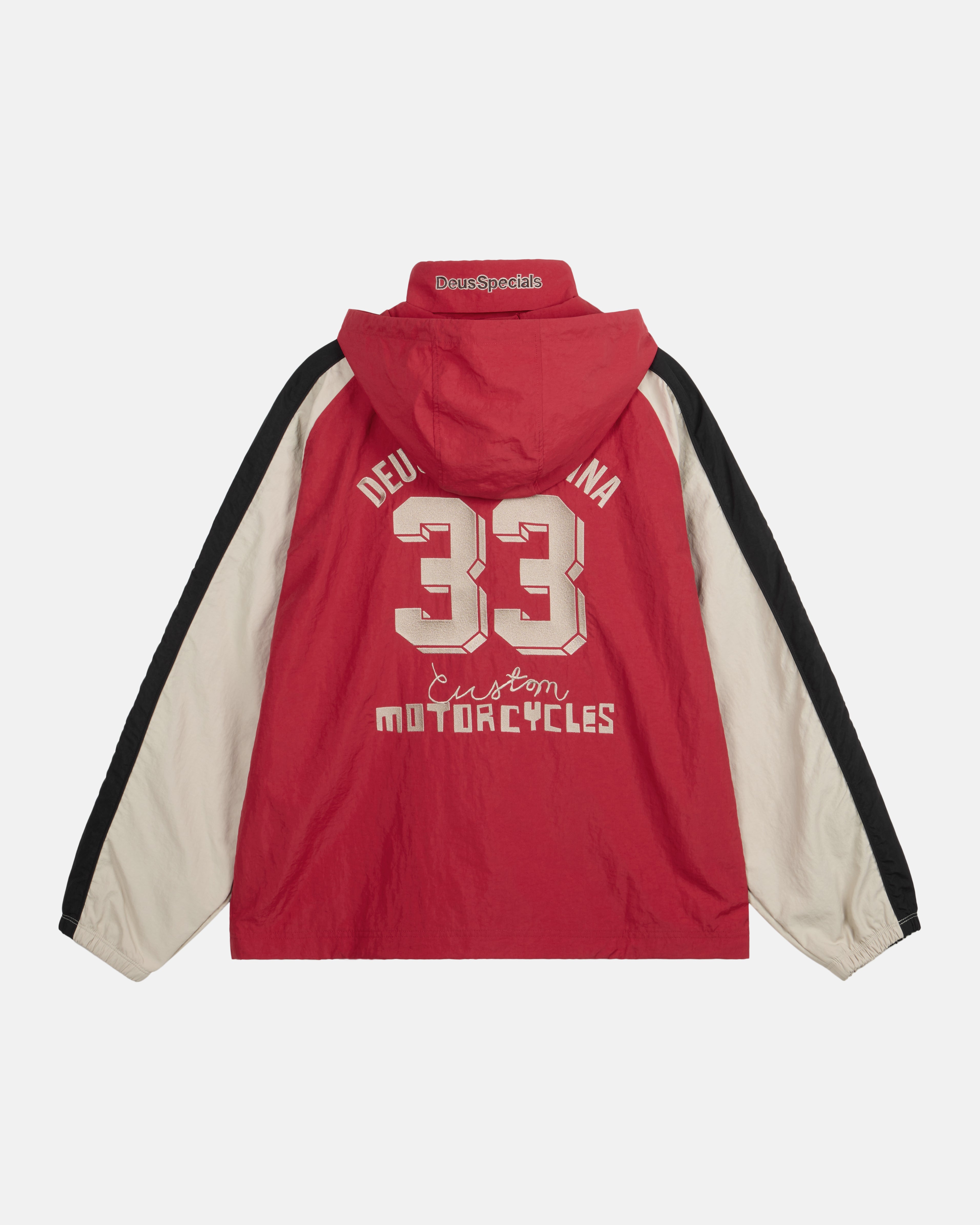 Jackets | Deus Ex Machina | Track Jacket - Red – Deus Ex Machina