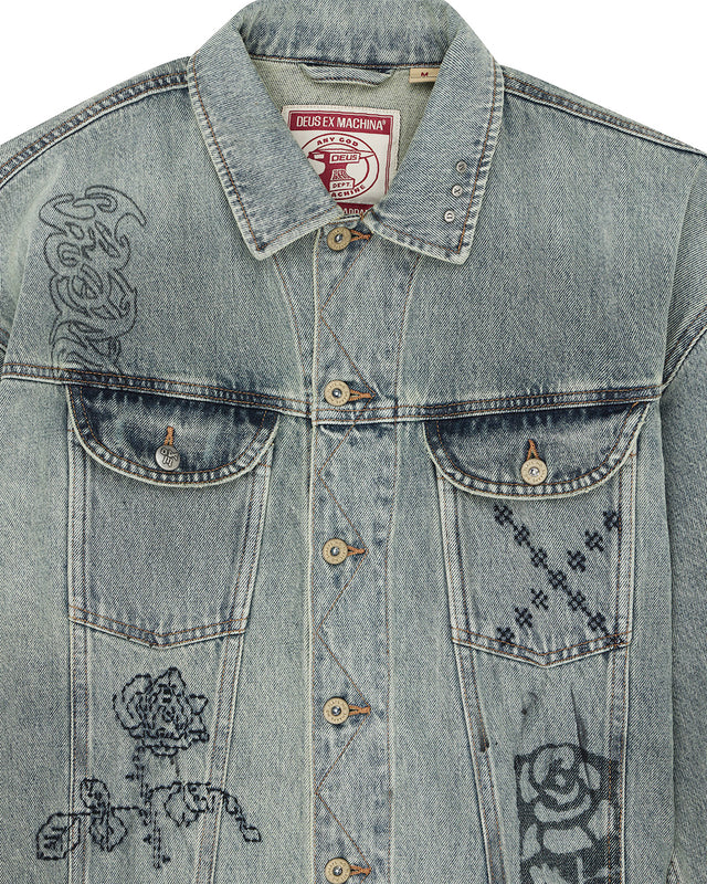 Mephistopheles Jacket - Vintage Indigo