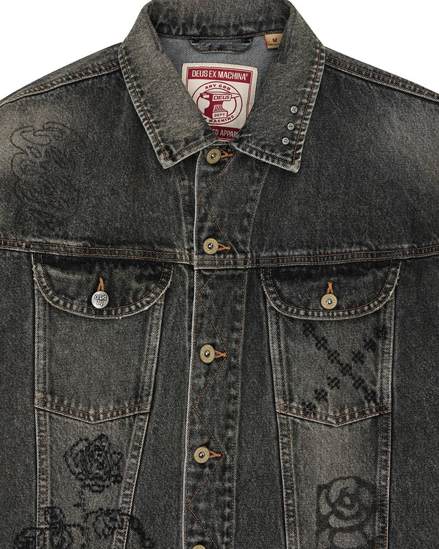 Mephistopheles Noir Jacket - Dirty Anthracite