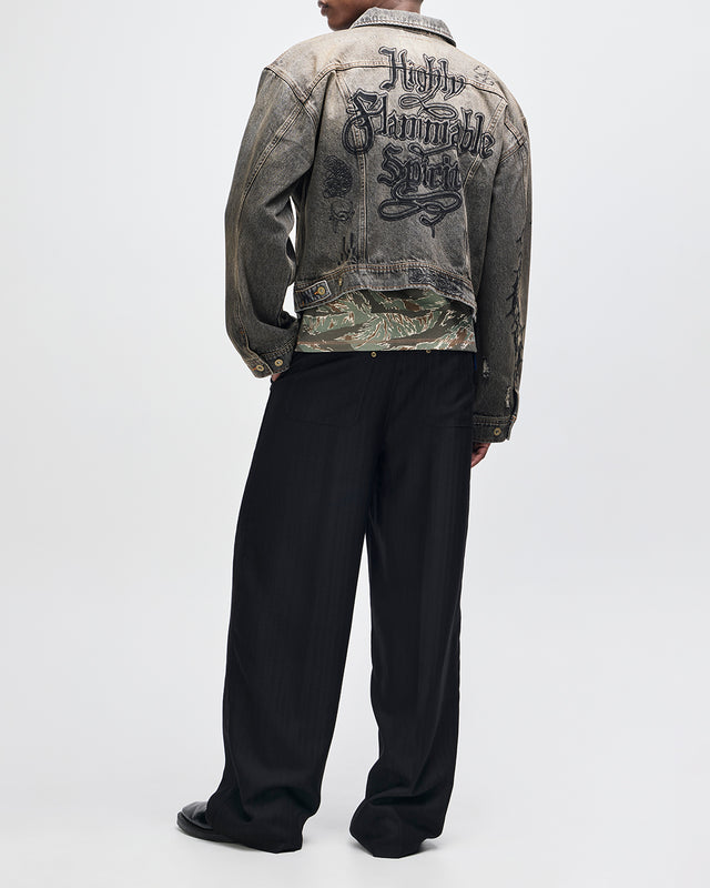 Mephistopheles Noir Jacket - Dirty Anthracite