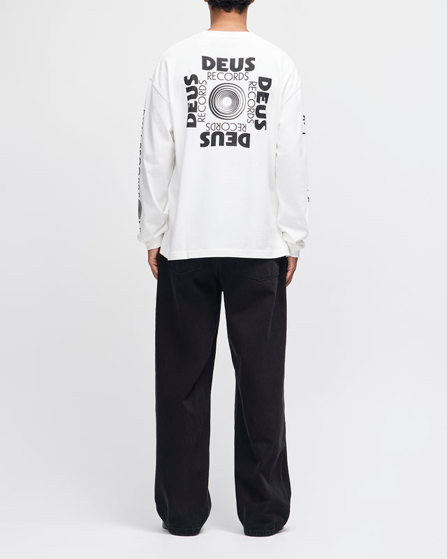 Defacto Ls Tee - Vintage White