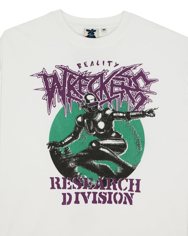 Cosmic Encounter LS Tee - Vintage White