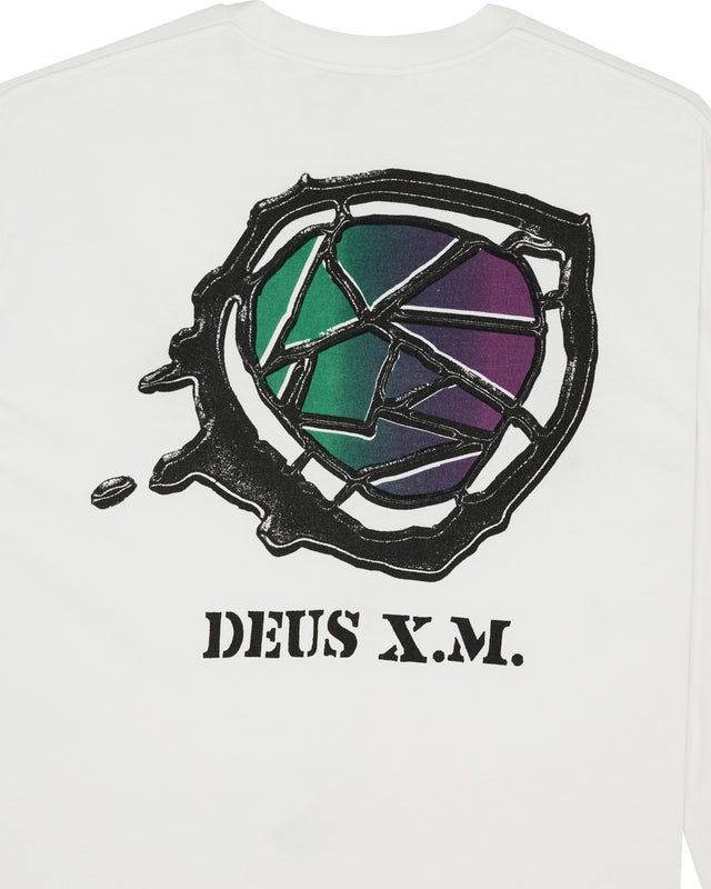 Cosmic Encounter LS Tee - Vintage White