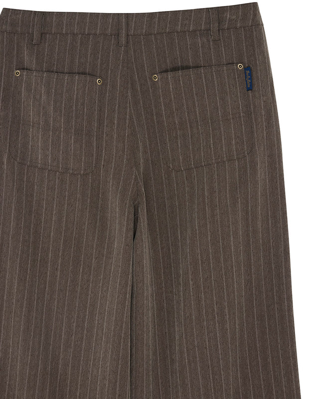 Hear & Now Stripe Pant - Gravel Grey