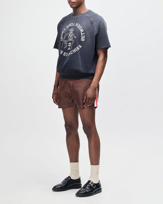 Focustra Short Sleeve Sweat - Black Beauty