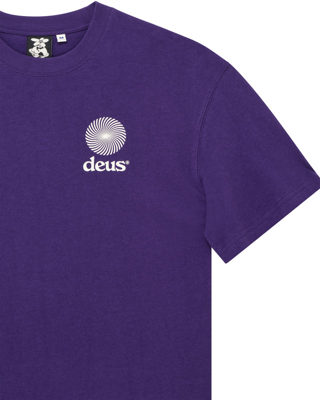 Strata Tee - Violet Indigo