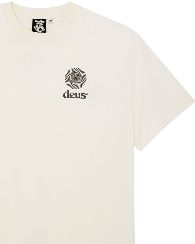 Strata Tee - Dirty White