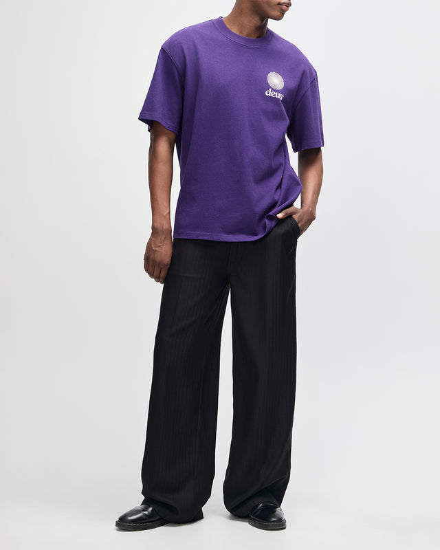 Strata Tee - Violet Indigo