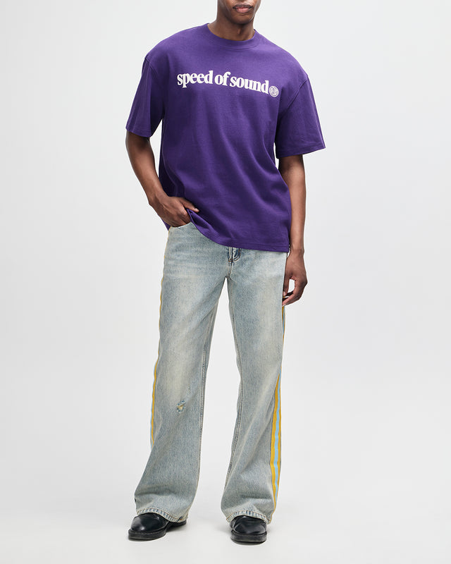 Velocity Tee - Violet Indigo