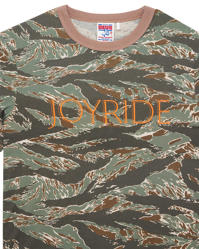 Joyride Ringer Tee - Ground Cover Green