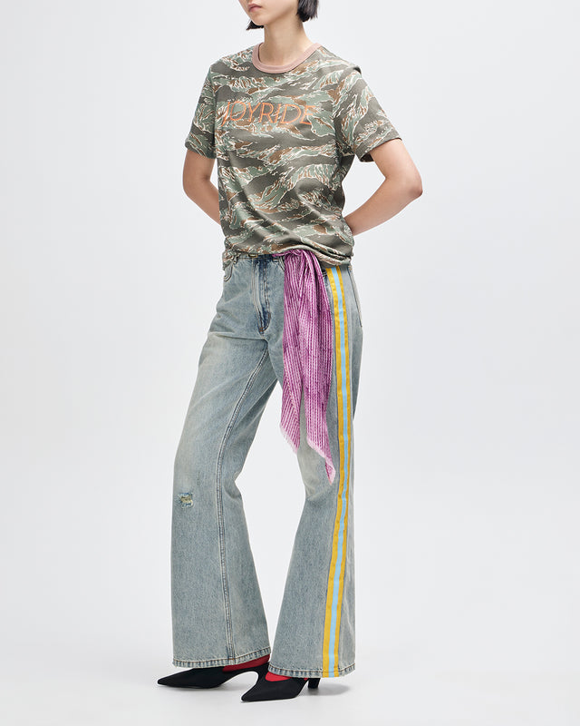 Joyride Ringer Tee - Ground Cover Green