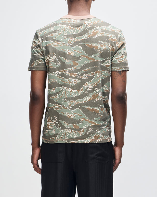 Joyride Ringer Tee - Ground Cover Green